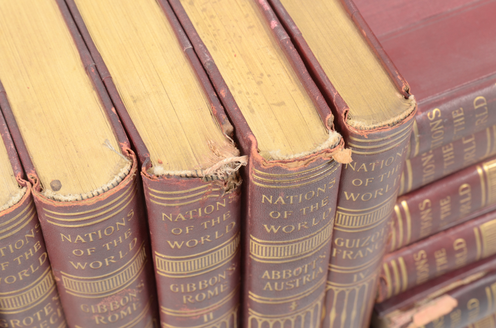 1899 Twenty-Eight Volume Set of "Nations of the World"