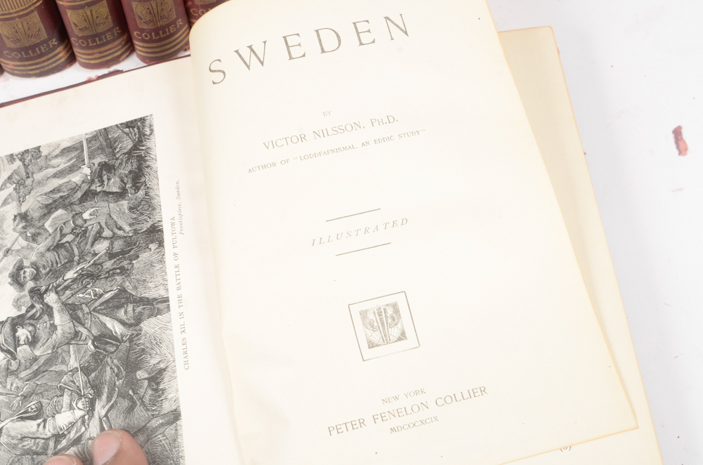 1899 Twenty-Eight Volume Set of "Nations of the World"