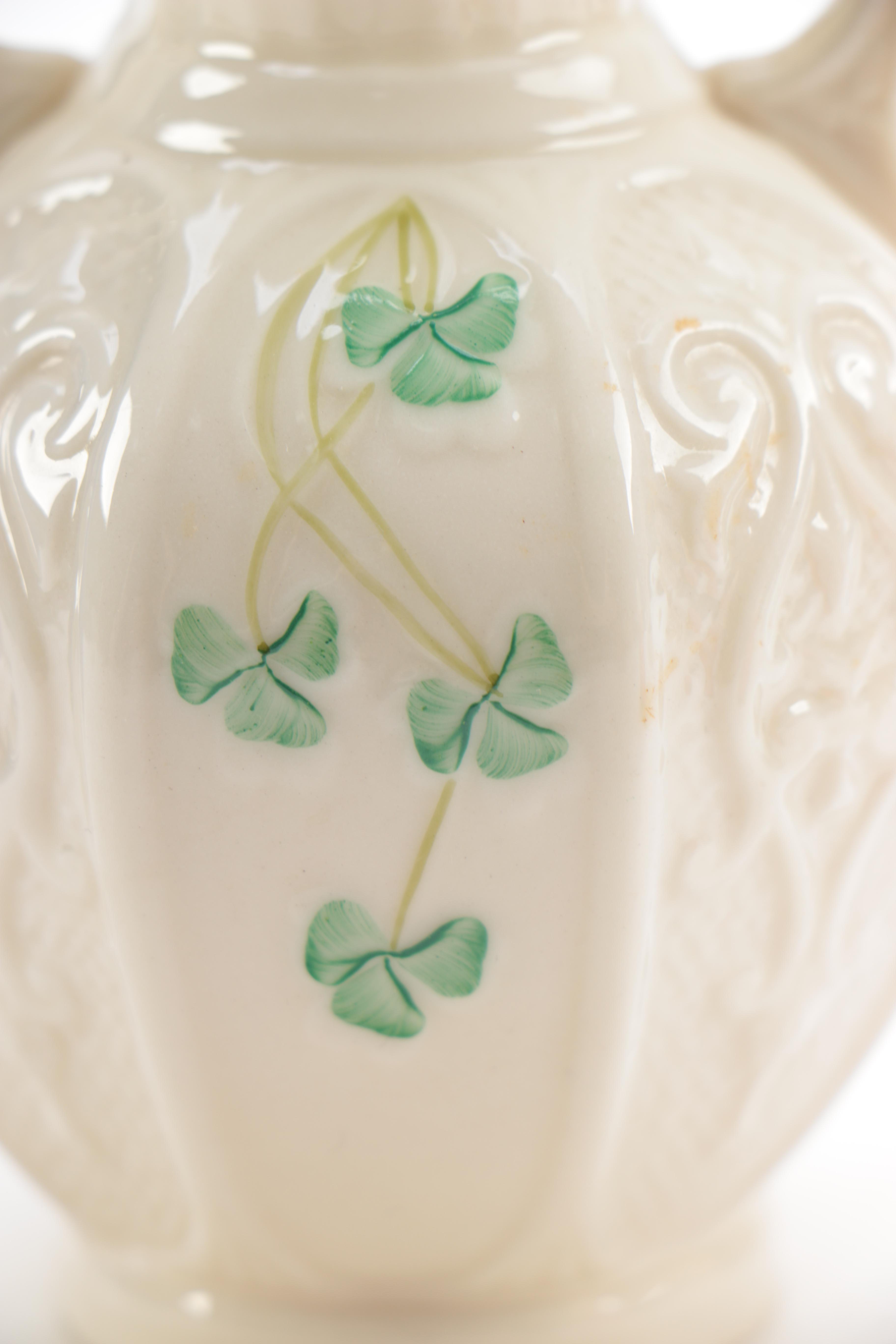 Assorted Ceramic Decor Including Haviland and Belleek