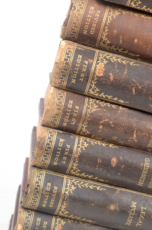 Twenty-Two Volumes of "Alden's Manifold Cyclopedia of Knowledge and Language"