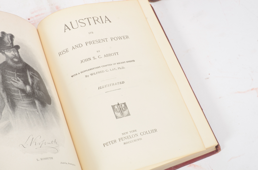 1899 Twenty-Eight Volume Set of "Nations of the World"