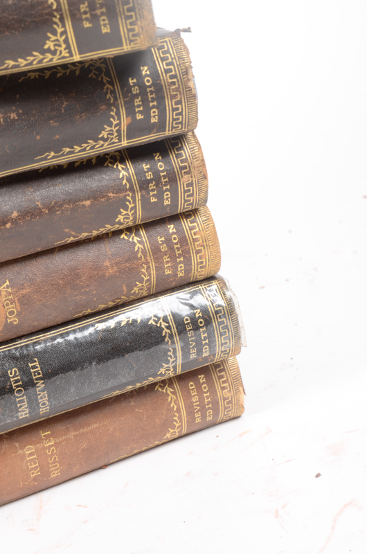 Twenty-Two Volumes of "Alden's Manifold Cyclopedia of Knowledge and Language"