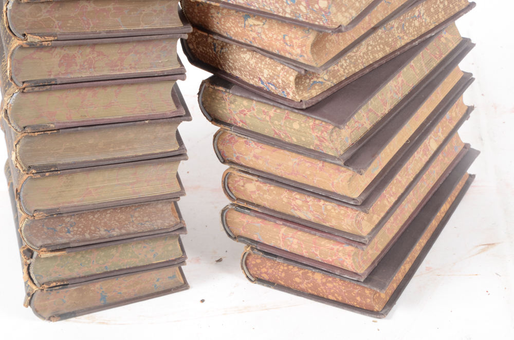 Twenty-Two Volumes of "Alden's Manifold Cyclopedia of Knowledge and Language"