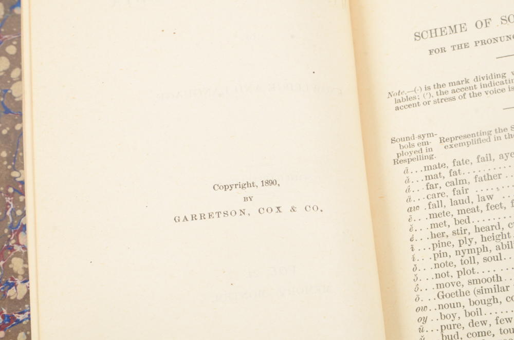 Twenty-Two Volumes of "Alden's Manifold Cyclopedia of Knowledge and Language"