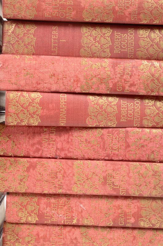 Early 20th Century Twenty-Seven Volumes of Writings by Robert Louis Stevenson