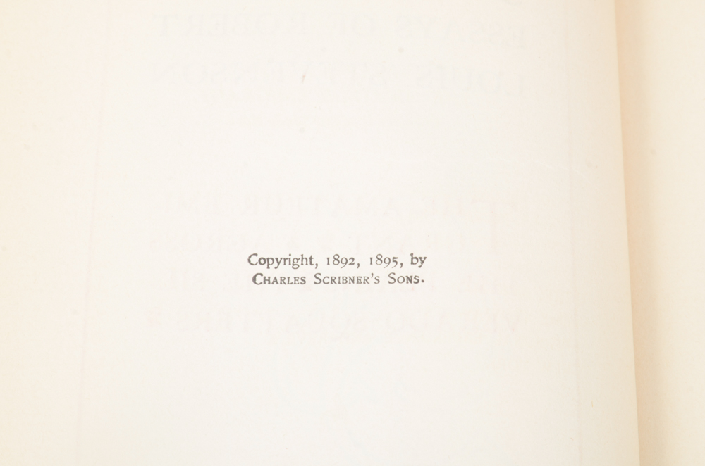 Early 20th Century Twenty-Seven Volumes of Writings by Robert Louis Stevenson