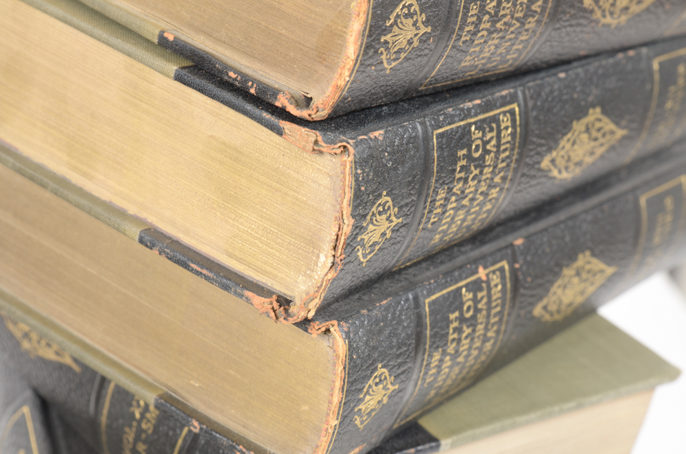 Twenty-Three Volumes of "The Ridpath Library of Universal Literature"