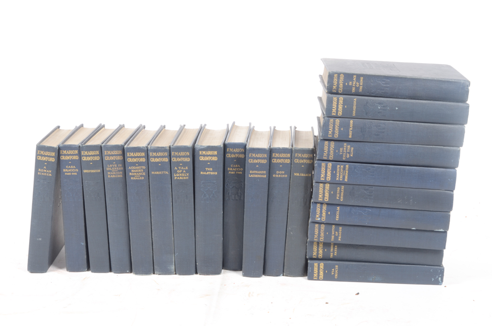 The Novels of F. Marion Crawford 22 Volumes