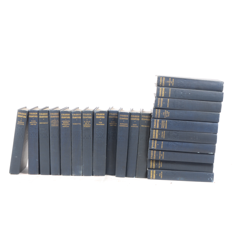 The Novels of F. Marion Crawford 22 Volumes