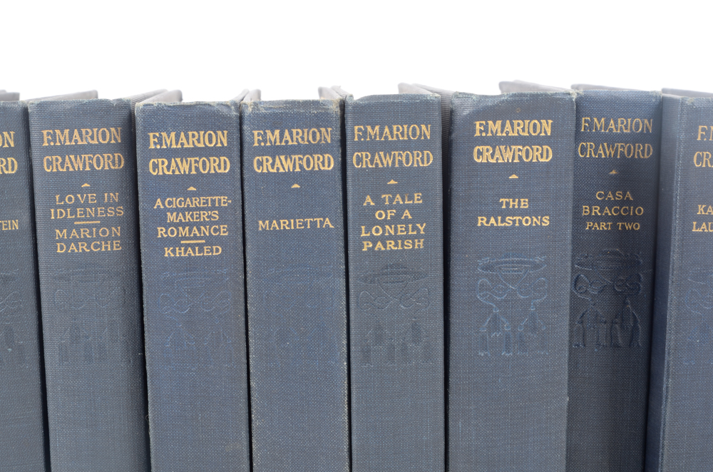The Novels of F. Marion Crawford 22 Volumes