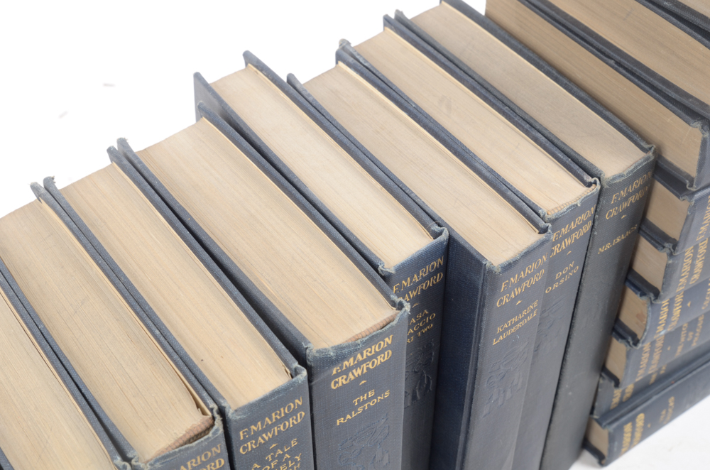 The Novels of F. Marion Crawford 22 Volumes