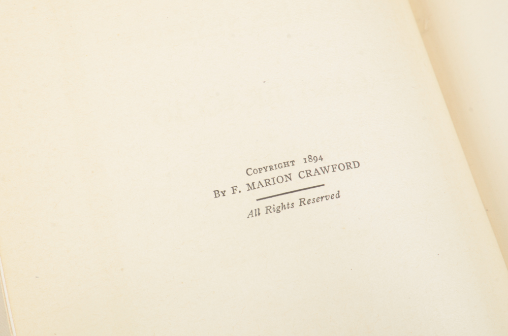 The Novels of F. Marion Crawford 22 Volumes