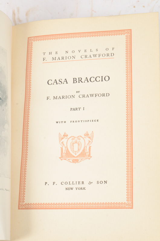 The Novels of F. Marion Crawford 22 Volumes