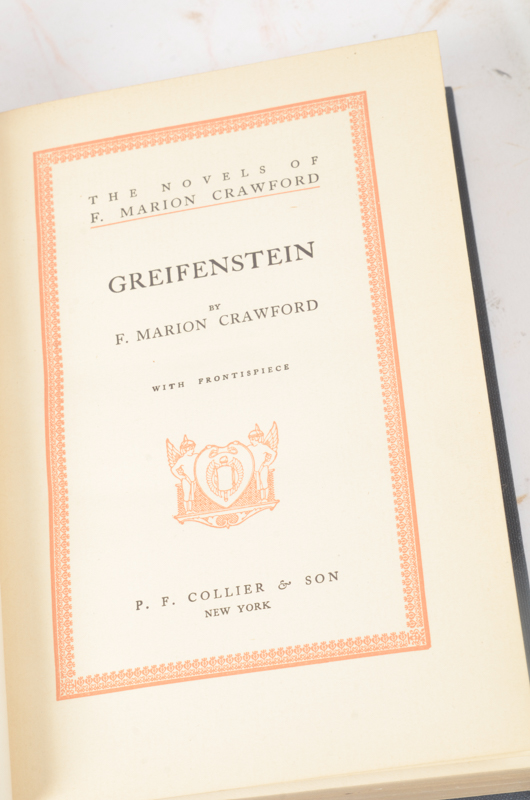 The Novels of F. Marion Crawford 22 Volumes