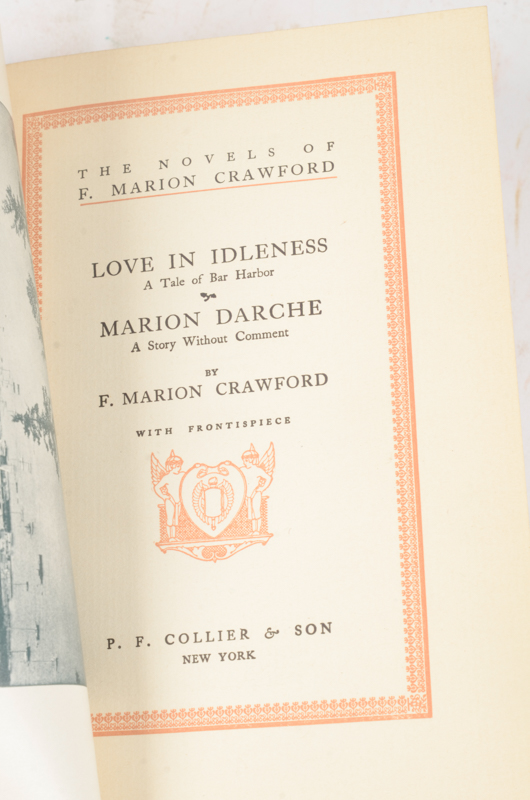 The Novels of F. Marion Crawford 22 Volumes