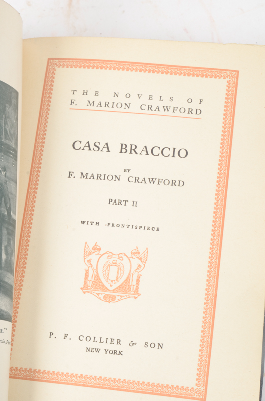 The Novels of F. Marion Crawford 22 Volumes