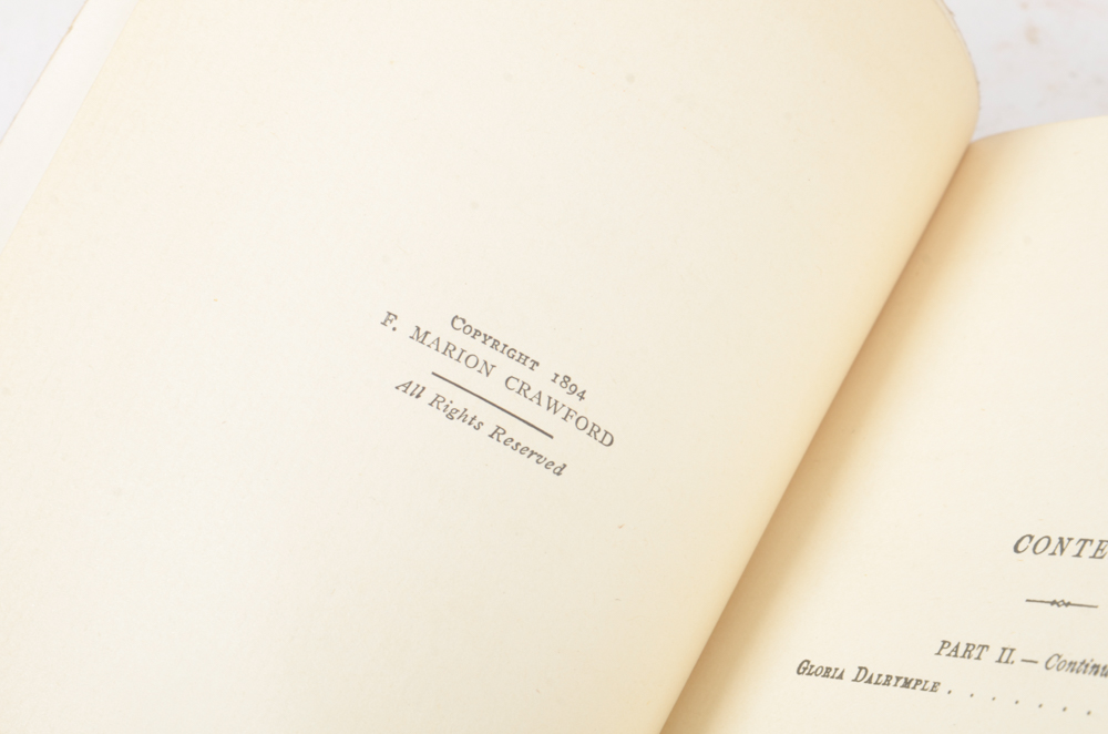 The Novels of F. Marion Crawford 22 Volumes