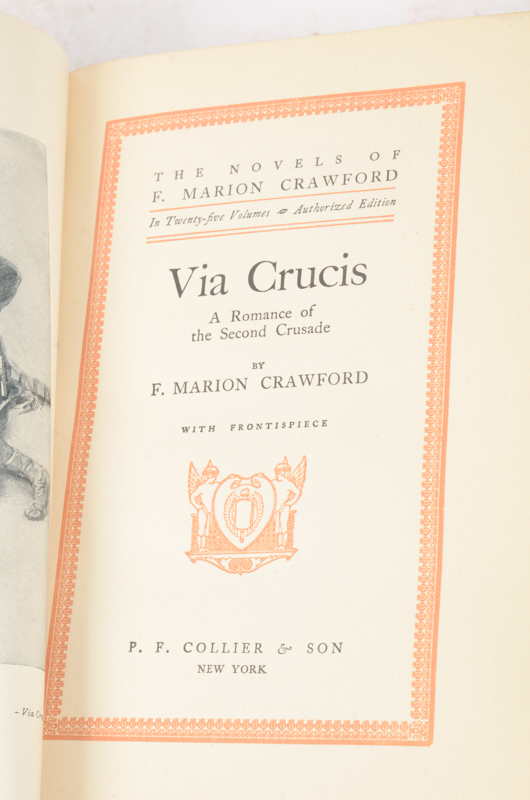 The Novels of F. Marion Crawford 22 Volumes