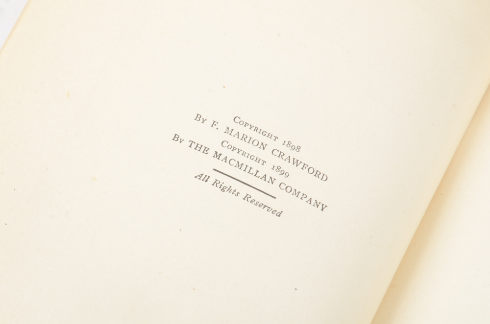 The Novels of F. Marion Crawford 22 Volumes