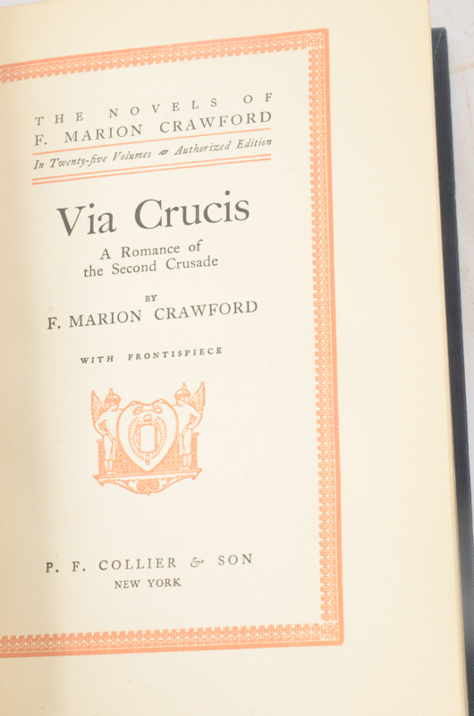 The Novels of F. Marion Crawford 22 Volumes