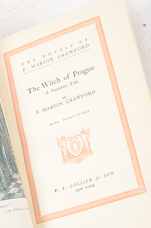 The Novels of F. Marion Crawford 22 Volumes