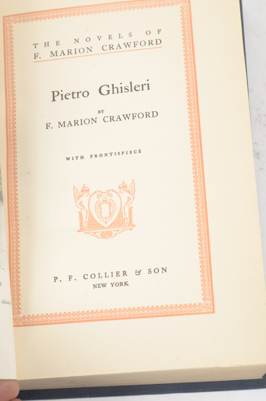 The Novels of F. Marion Crawford 22 Volumes