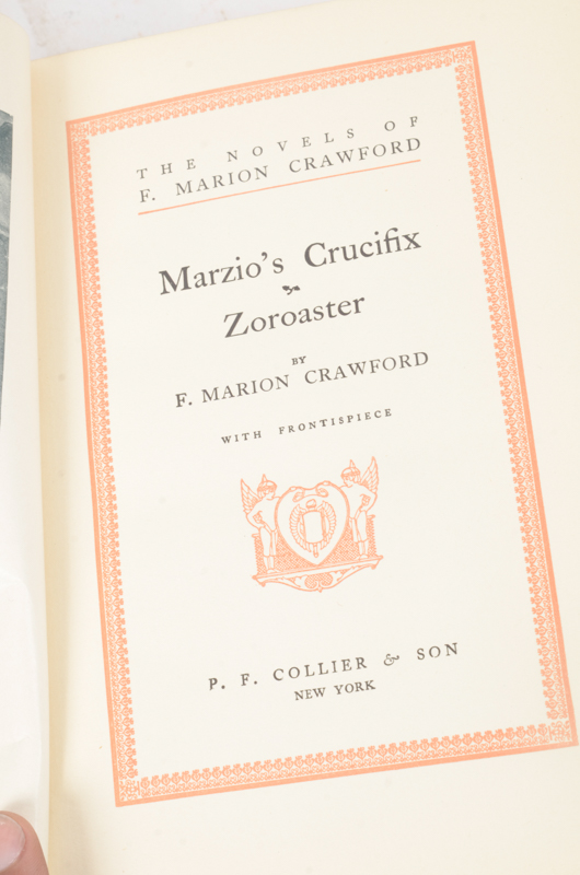 The Novels of F. Marion Crawford 22 Volumes