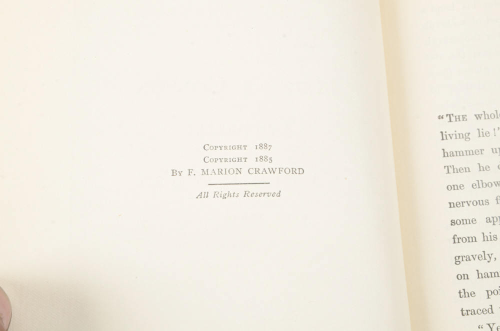 The Novels of F. Marion Crawford 22 Volumes