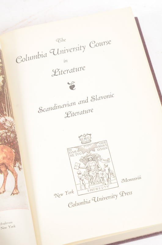 1928 Eighteen Volumes of Columbia University Course in Literature