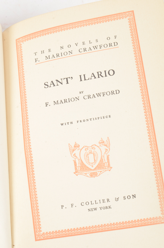 The Novels of F. Marion Crawford 22 Volumes