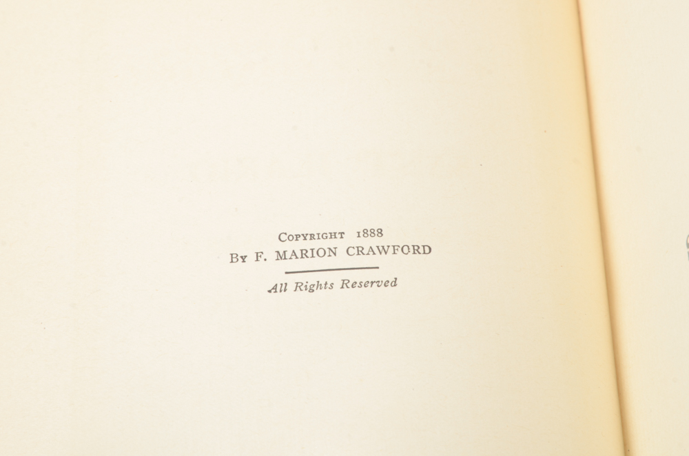 The Novels of F. Marion Crawford 22 Volumes