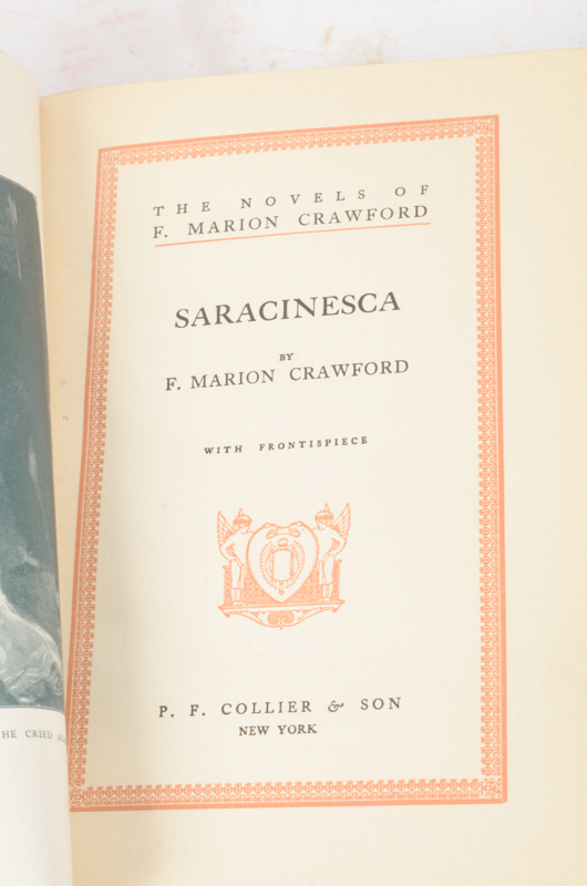 The Novels of F. Marion Crawford 22 Volumes