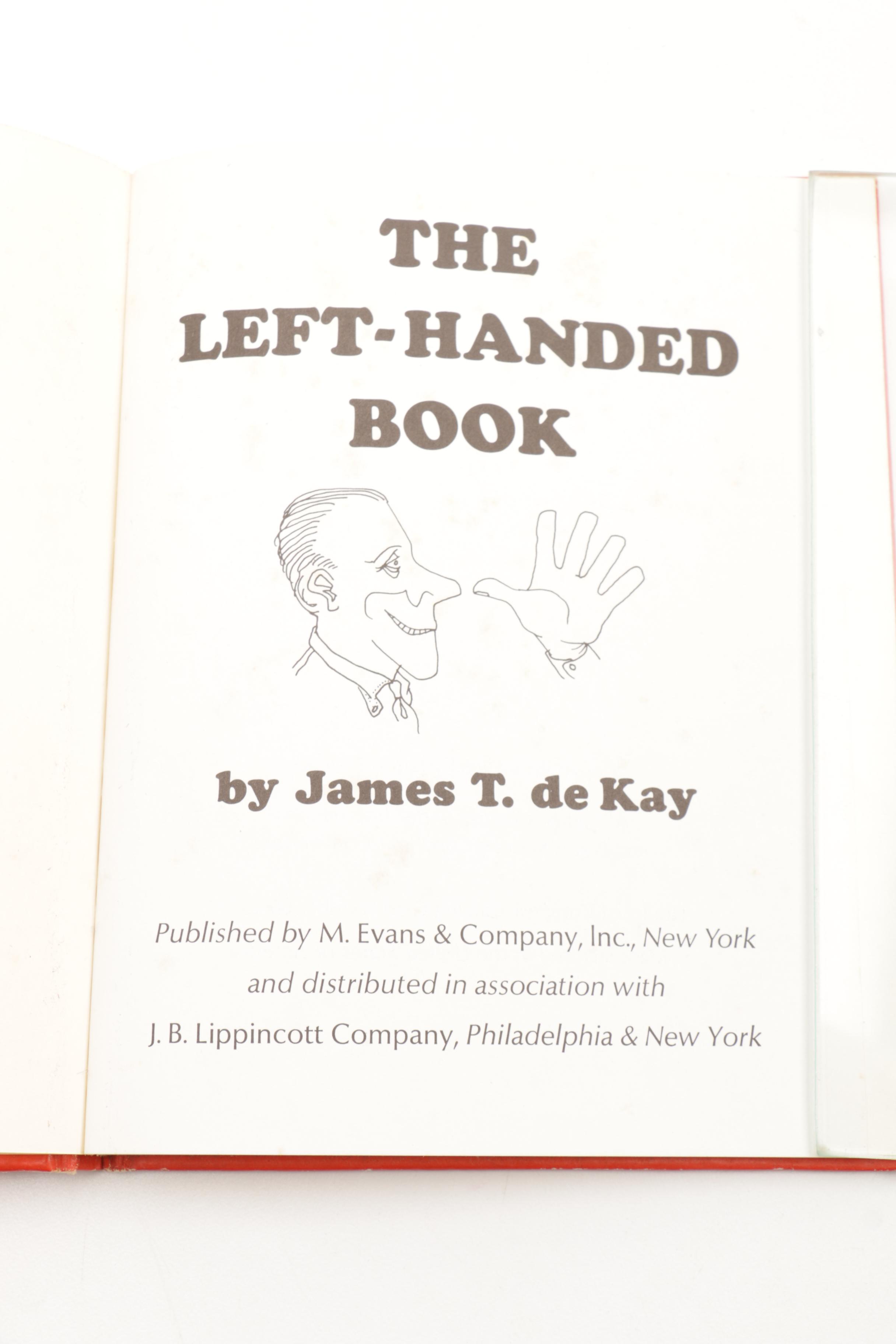 Books Including Autobiographies and Left-Handedness