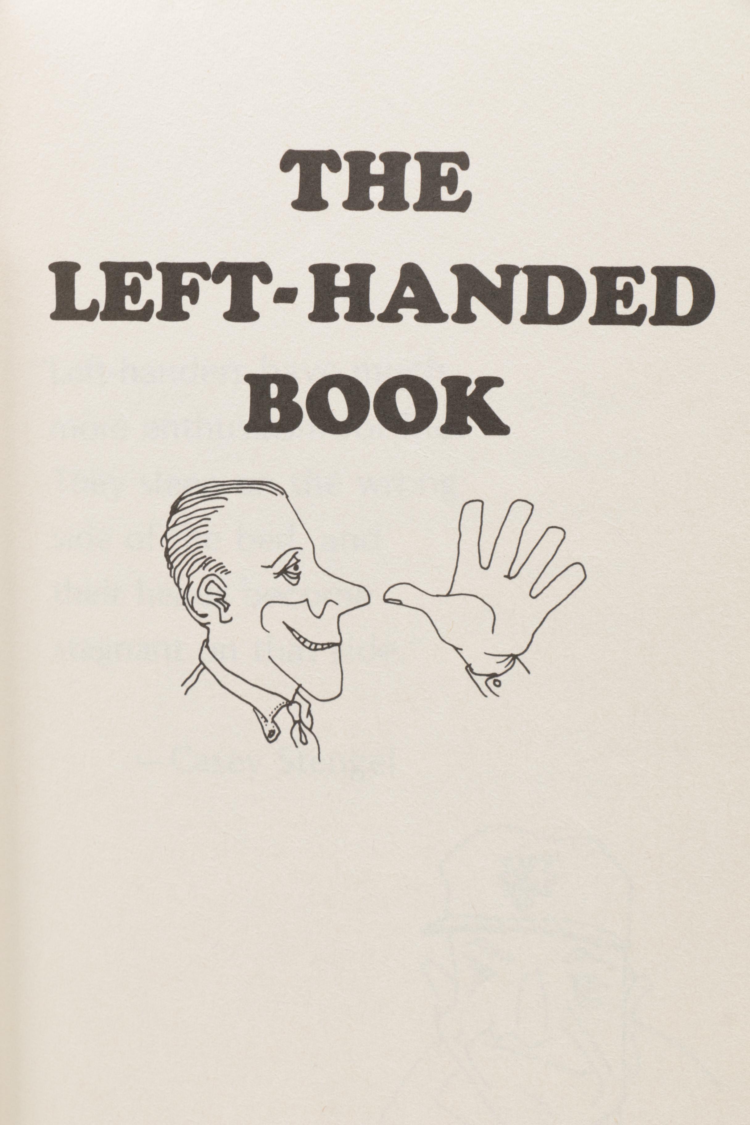 Books Including Autobiographies and Left-Handedness