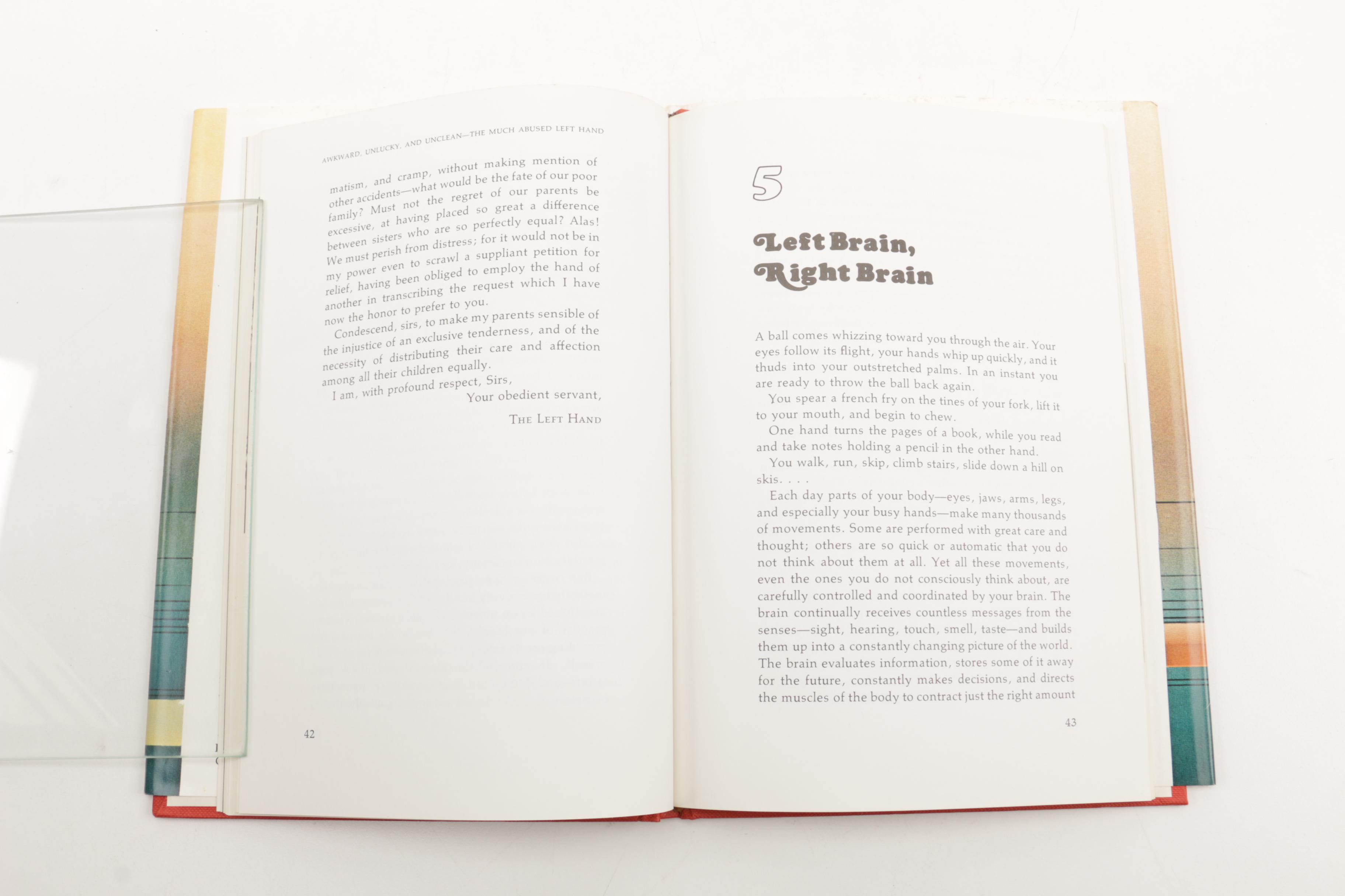 Books Including Autobiographies and Left-Handedness