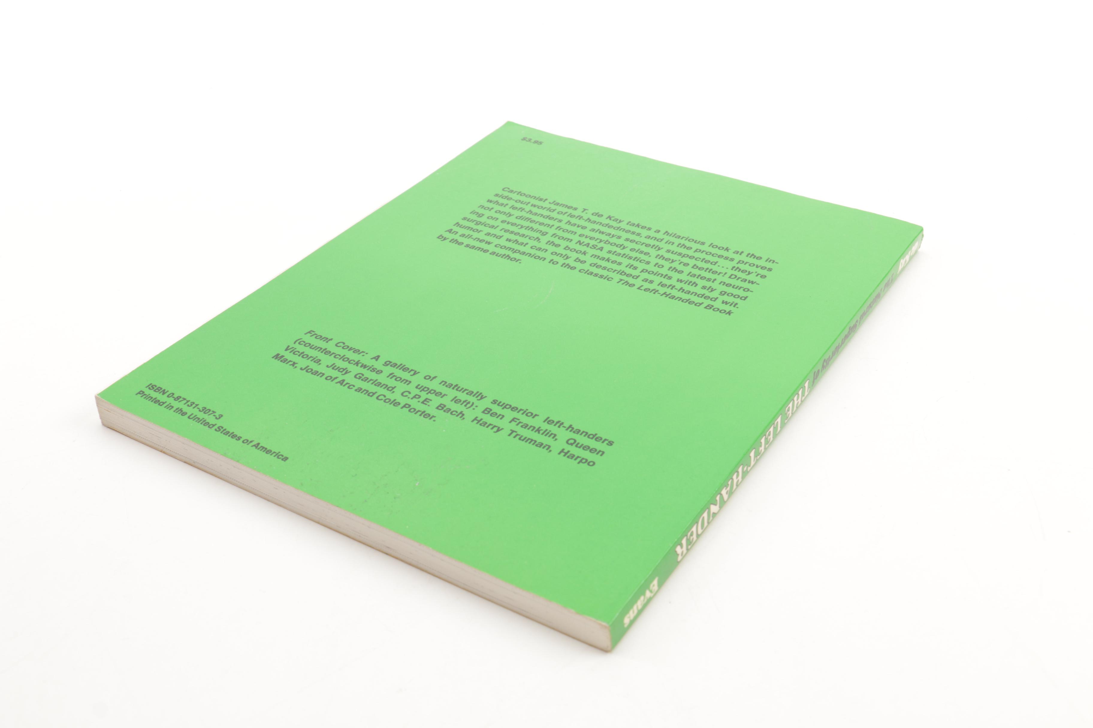 Books Including Autobiographies and Left-Handedness