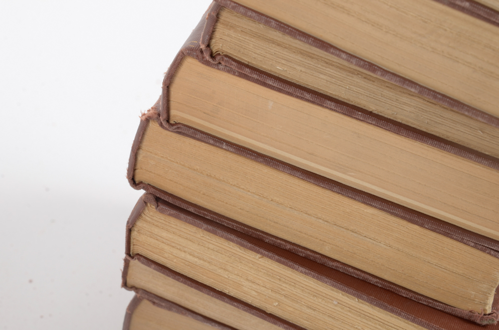 Early 20th Century Collection of Works by Bret Harte and William Makepeace Thackeray