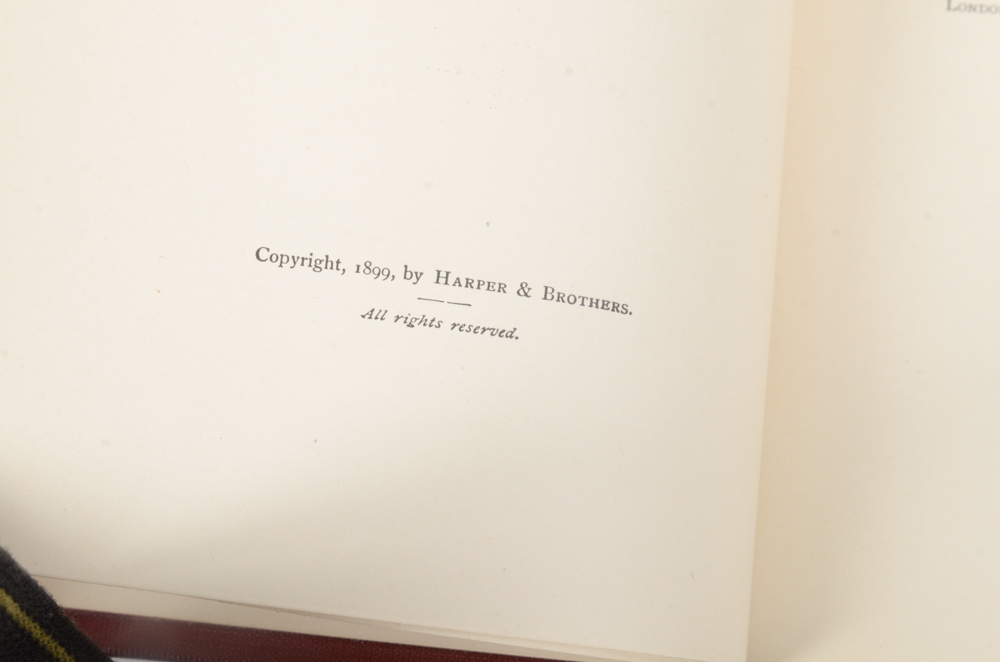 Early 20th Century Collection of Works by Bret Harte and William Makepeace Thackeray