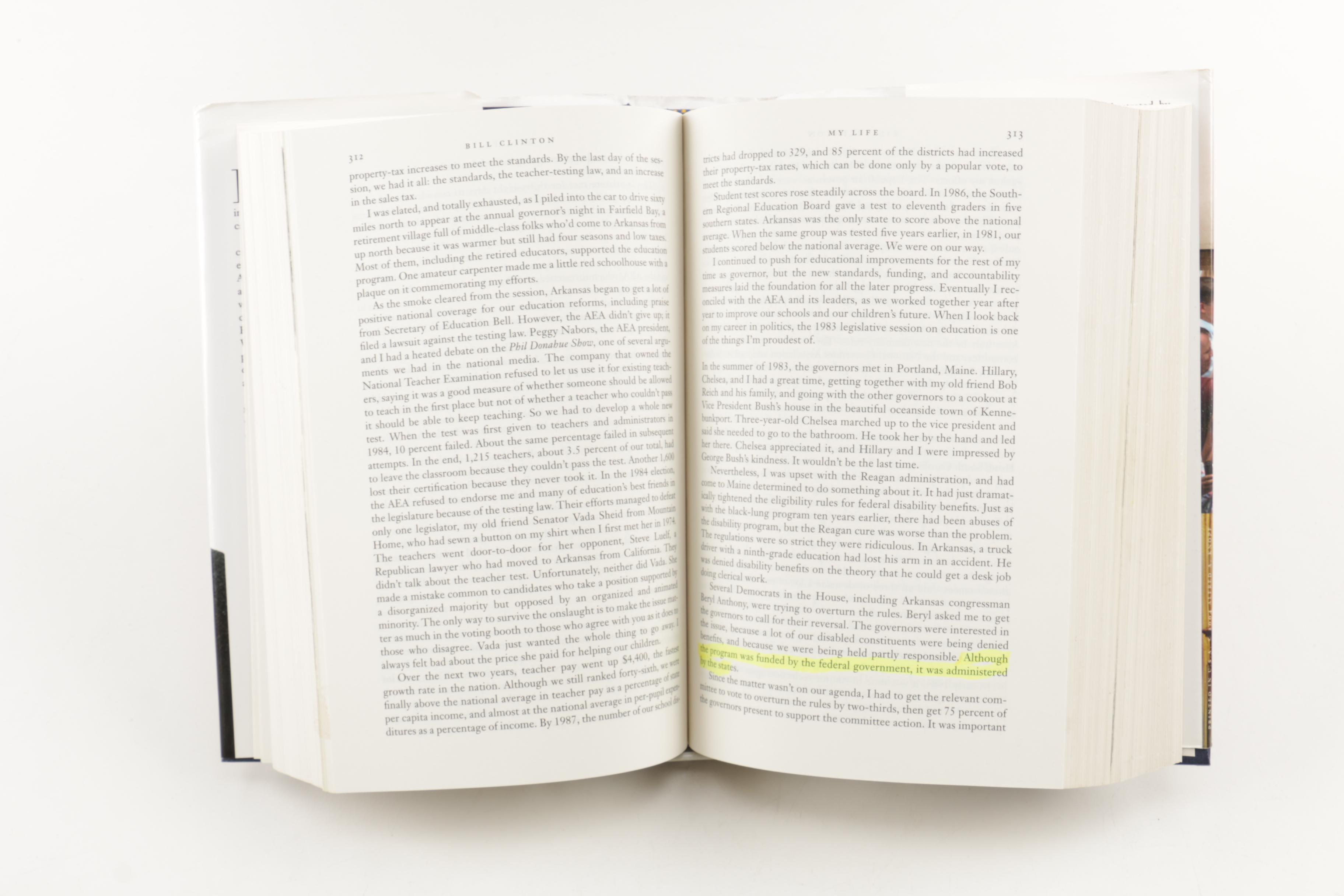 Books Including Autobiographies and Left-Handedness