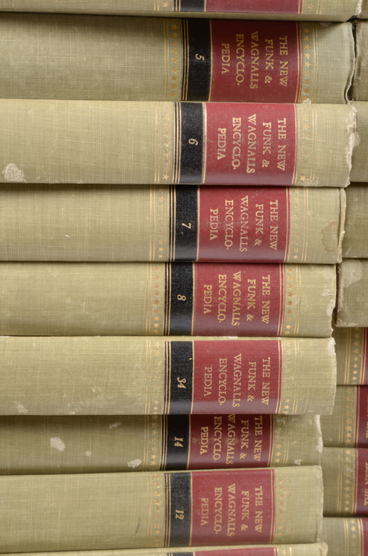 1954 New York Funk & Wagnalls Encyclopedia 35 Volume Set