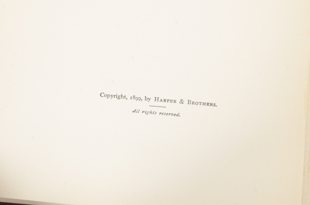Early 20th Century Collection of Works by Bret Harte and William Makepeace Thackeray