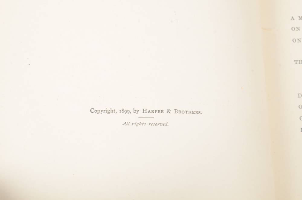 Early 20th Century Collection of Works by Bret Harte and William Makepeace Thackeray