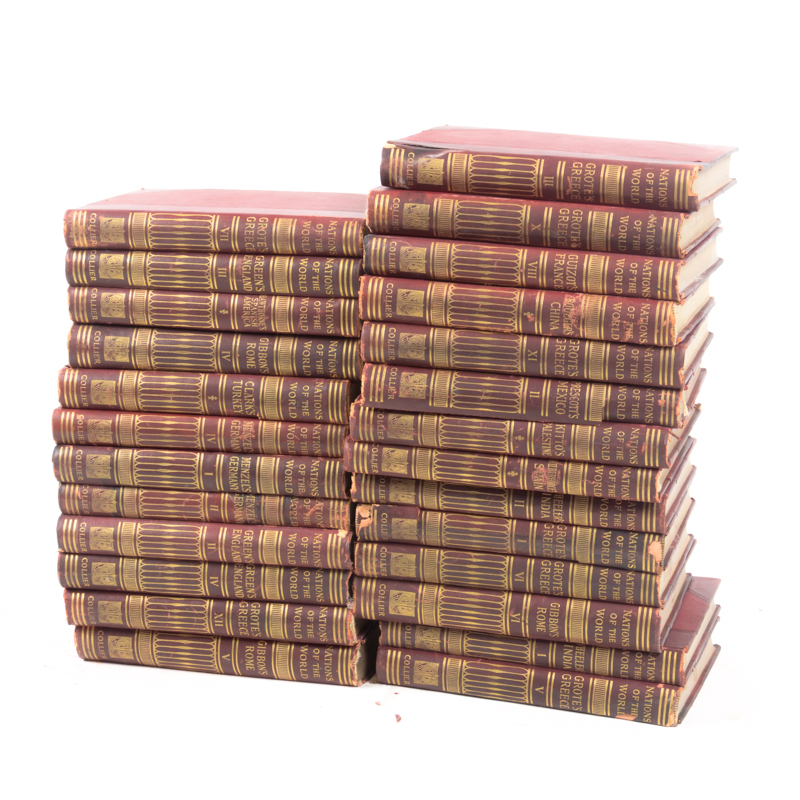 1899 Twenty-Six Volume Set of "Nations of the World"