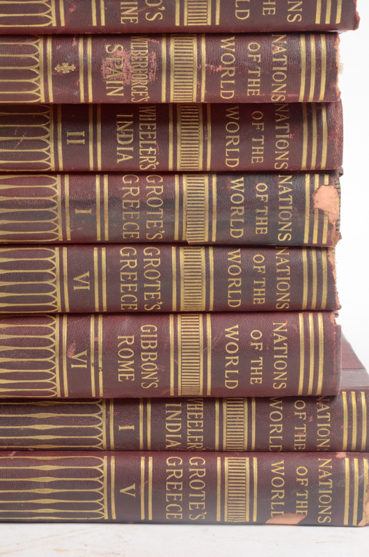 1899 Twenty-Six Volume Set of "Nations of the World"