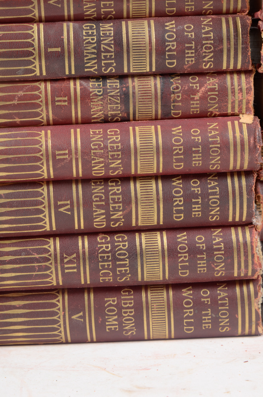 1899 Twenty-Six Volume Set of "Nations of the World"