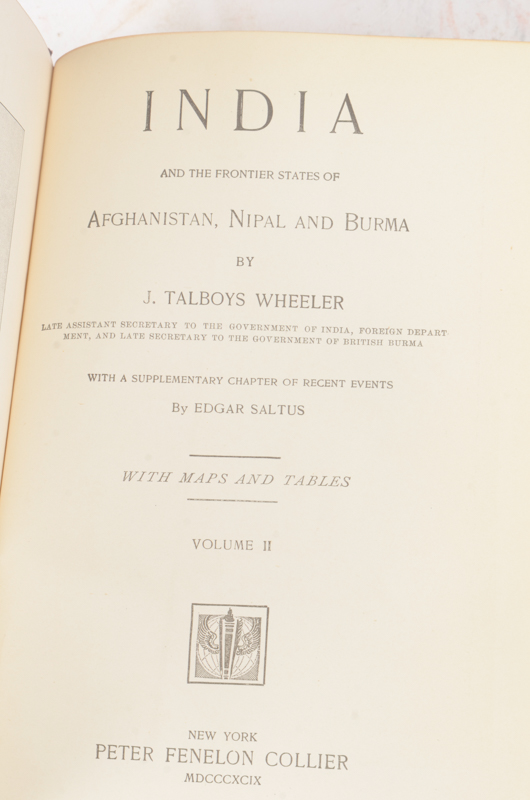 1899 Twenty-Six Volume Set of "Nations of the World"