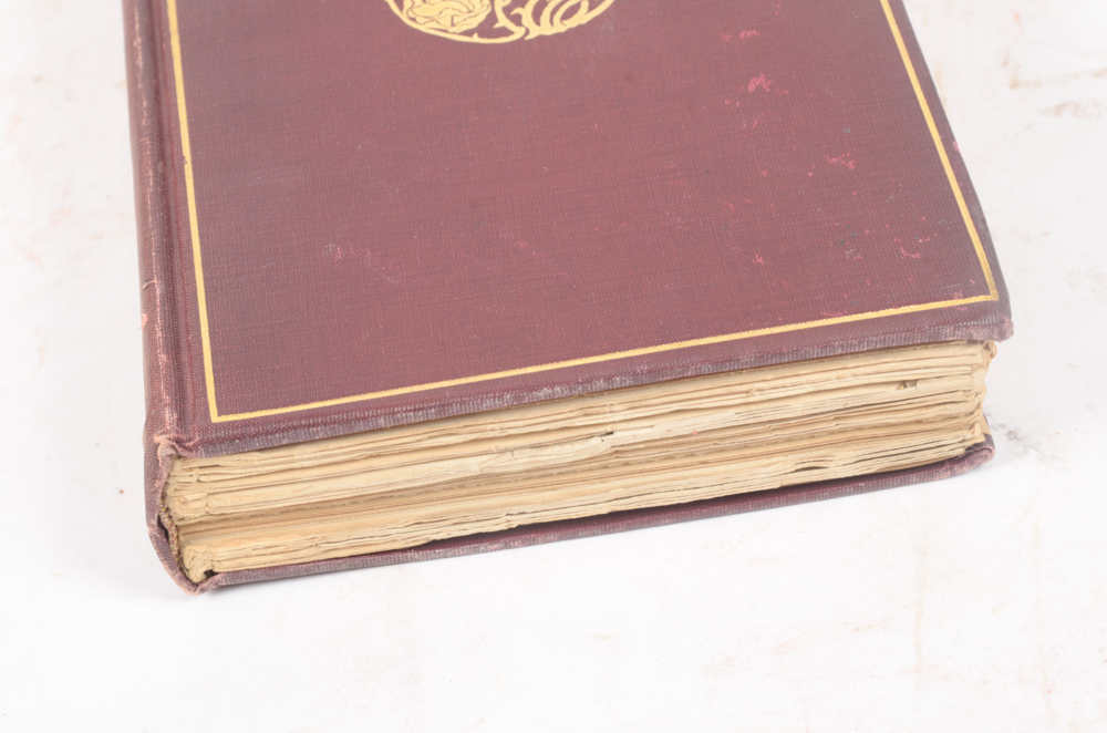 Antique Special Biographical Editions of Assorted Fiction by William Makepeace Thackeray including Contributions to "Vanity Fair" and "Punch" Magazines