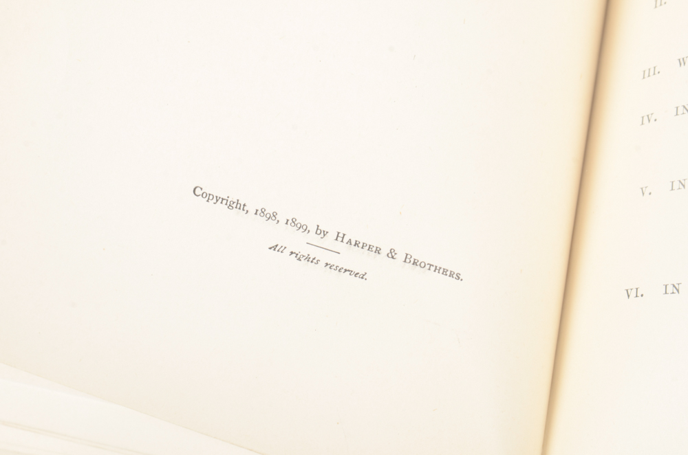 Antique Special Biographical Editions of Assorted Fiction by William Makepeace Thackeray including Contributions to "Vanity Fair" and "Punch" Magazines