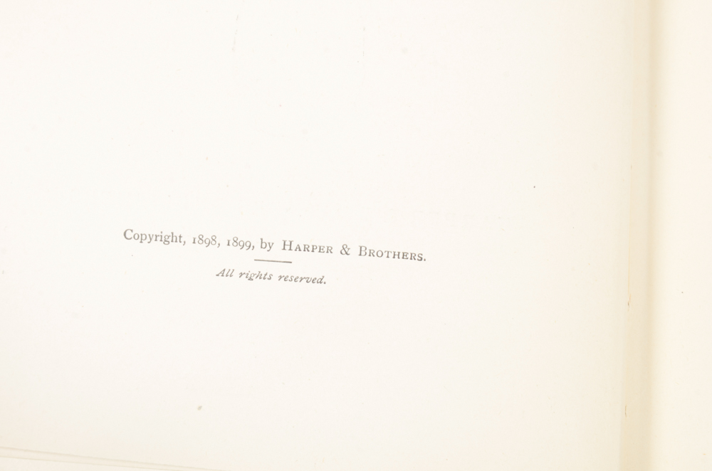 Antique Special Biographical Editions of Assorted Fiction by William Makepeace Thackeray including Contributions to "Vanity Fair" and "Punch" Magazines