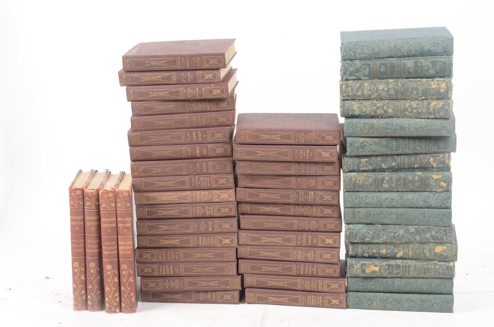 Collection of Works by John L. Stoddard, Honoré De Balzac and William Cowper Brann